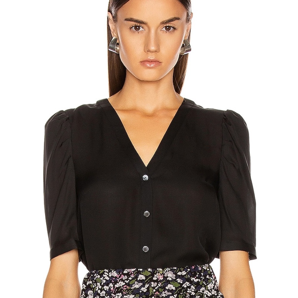 NWT Veronica Beard Blouse 100% Silk $350 retail